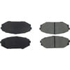 Centric 308.07930 Disc Brake Pad Set Street Brake Pads Front with Shims and Hardware