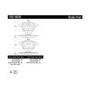 Centric 100.10030 Disc Brake Pad Set Disc Brake Pad