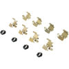 Centric 308.11841 Disc Brake Pad Set Street Brake Pads with Shims and Hardware