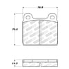 308.00450 by CENTRIC - Stoptech Street Brake Pad