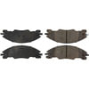 Centric 305.13390 Disc Brake Pad Set Street Slect Brake Pads with Hardware
