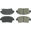 Centric 305.08220 Disc Brake Pad Set Street Slect Brake Pads with Hardware