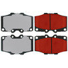500.01370 by CENTRIC - PQ PRO Disc Brake Pads with Hardware