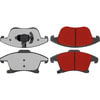 Centric 500.16530 Disc Brake Pad Set PQ PRO Disc Brake Pads with Hardware