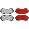 500.07210 by CENTRIC - PQ PRO Disc Brake Pads with Hardware