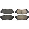 Centric 305.13910 Disc Brake Pad Set Street Slect Brake Pads with Hardware