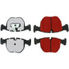Centric 500.06811 Disc Brake Pad Set PQ PRO Disc Brake Pads with Hardware