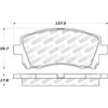 308.07210 by CENTRIC - StopTech Street Brake Pad