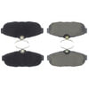 Centric 305.10820 Disc Brake Pad Set Street Slect Brake Pads with Hardware