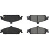 Centric 308.07270 Disc Brake Pad Set Street Brake Pads with Shims and Hardware