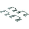 Centric 300.08411 Disc Brake Pad Set Centric Premium Semi-Metallic Brake Pads with Shims and Hardware