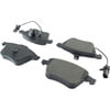 Centric 308.09150 Disc Brake Pad Set Street Brake Pads Front with Shims and Hardware