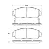 Centric 308.10890 Disc Brake Pad Set StopTech Street Brake Pad