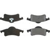 Centric 308.07910 Disc Brake Pad Set Street Brake Pads Rear with Shims
