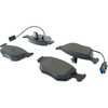 Centric 300.07621 Disc Brake Pad Set Centric Premium Semi-Metallic Brake Pads with Shims