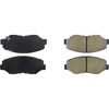 Centric 308.09142 Disc Brake Pad Set Street Brake Pads with Shims and Hardware