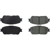 Centric 308.09061 Disc Brake Pad Set Street Brake Pads with Shims and Hardware