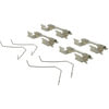 Centric 300.09142 Disc Brake Pad Set Centric Premium Semi-Metallic Brake Pads with Shims and Hardware