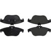 Centric 300.13410 Disc Brake Pad Set Centric Premium Semi-Metallic Brake Pads with Shims and Hardware