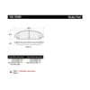 Centric 100.10580 Disc Brake Pad Set Disc Brake Pad
