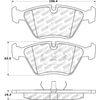 308.03940 by CENTRIC - StopTech Street Brake Pad