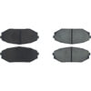 Centric 305.07930 Disc Brake Pad Set Street Slect Brake Pads