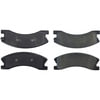 Centric 308.09450 Disc Brake Pad Set Street Brake Pads Front with Shims