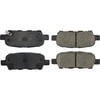Centric 305.09051 Disc Brake Pad Set Street Select Brake Pads with Hardware