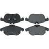 Centric 305.09722 Disc Brake Pad Set Street Select Brake Pads with Hardware