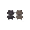 Centric 308.10572 Disc Brake Pad Street Brake Pads with Shims and Hardware