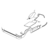 5GV21DX9AB by CHRYSLER - Floor Mat - fits 2001-2003 Dodge Ram Van