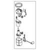 Chrysler MR990817 Electric Fuel Pump PUMP, PUMP & GAUGE ASSY. Fuel, fuel tank. Diagram 2