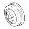Chrysler 52009938AA Brake Drum DRUM. Brake. Diagram 11