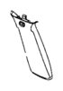 1EX69DW1AD by CHRYSLER - Body B-Pillar Trim Panel - Driver Side, Upper, fits 2008-2009 Jeep Patriot