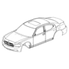 Chrysler 1MP67CA1AA Door Decal Door Decal - Front, fits 2008 Chrysler 300