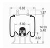 Firestone W013587504 Suspension Air Spring Kit 26C AIR SPRING