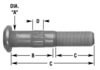 Euclid E-4965-L Stud STUD