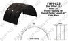 FW-P635 by BWP-NSI - Poly Fender 22.5" Single Arch Black