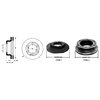 Euclid E-4233 Disc Brake Rotor Disc Brake Rotor - 15.38 in. Outside Diameter, U-Shaped Rotor