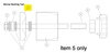 S-21312 by HENDRICKSON - Suspension Wide Bushing Installation Tool Front Plate