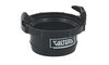 Valterra T1024 RV Sewer Hose Coupler RV Sewer Hose Coupler - Black, 3in Straight Adapter Hook