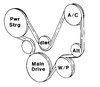 Chrysler B0015481 BELT V BELT