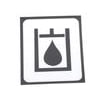JLG 1701504 Multi-Purpose Decal Hydraulic Oil Decal