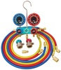 3696 by ATD TOOLS - Deluxe Dual  R134a/R12  Aluminum A/C  Manifold Gauge Set