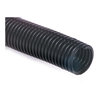 Grote 83-8007 Wire Loom 50 ft. Black Split Flex Convoluted Tubing, Polyethylene, 5/8" Diameter, 2.45 mm THK