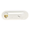 Grote 62111 Back Up / License Plate Light Torsion Mount III Oval Male Pin Single-System Back Up Light