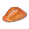 Grote 92893 Side Marker Light Lens Side Marker Light Lens - Oval, Yellow