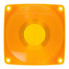 Grote 90743 Tail Light Lens Stop / Tail / Turn Light Lens - Two Stud, Yellow