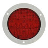 53322 by GROTE - SuperNova 4" Full-Pattern LED Stop / Tail / Turn Light - White Theft-Resistant Flange, Male
