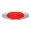 Grote 45572 Marker Light Marker Light - M1 Series, Oval, 0.180 Molded Bullet, Red, 12V, with Bezel